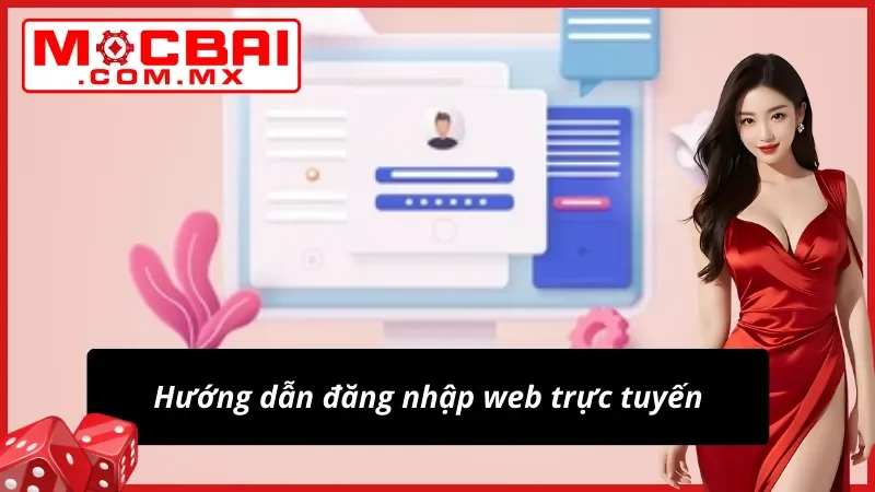 Giao diện đăng nhập trực tuyến cực đơn giản