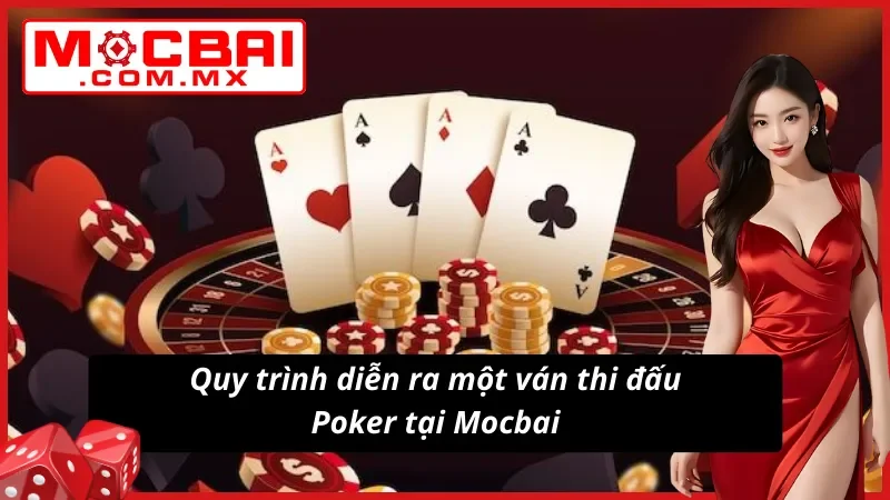Quy trình diễn ra Poker từ lúc bắt đầu đến khi kết thúc