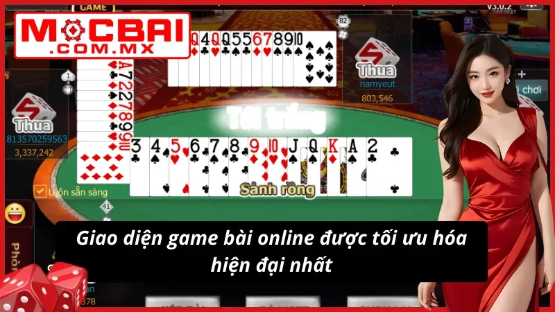 Chơi online Tiến Lên Miền Nam với giao diện hiện đại nhất 